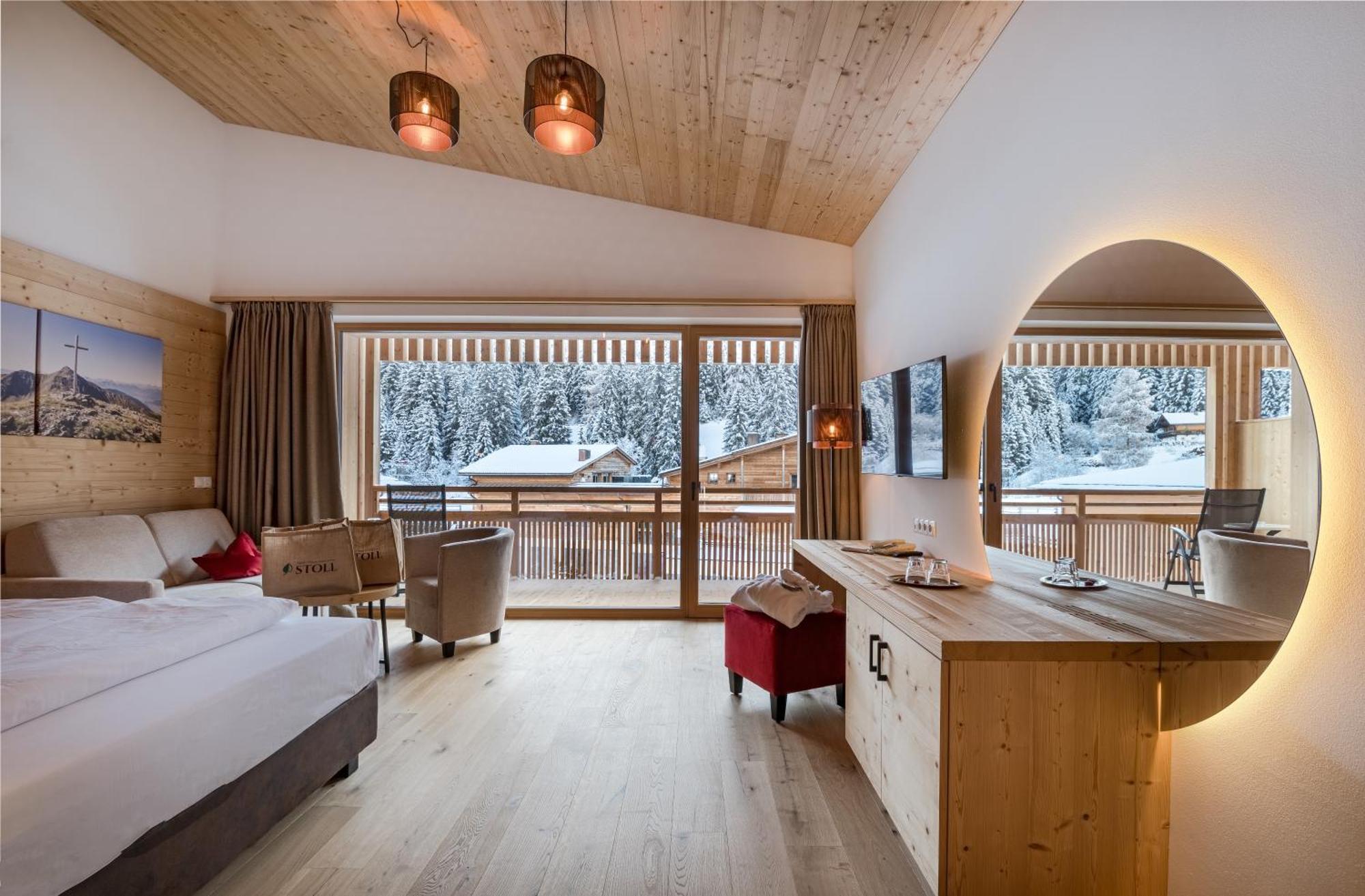 Alpine Nature Hotel Stoll Planca di Sopra المظهر الخارجي الصورة